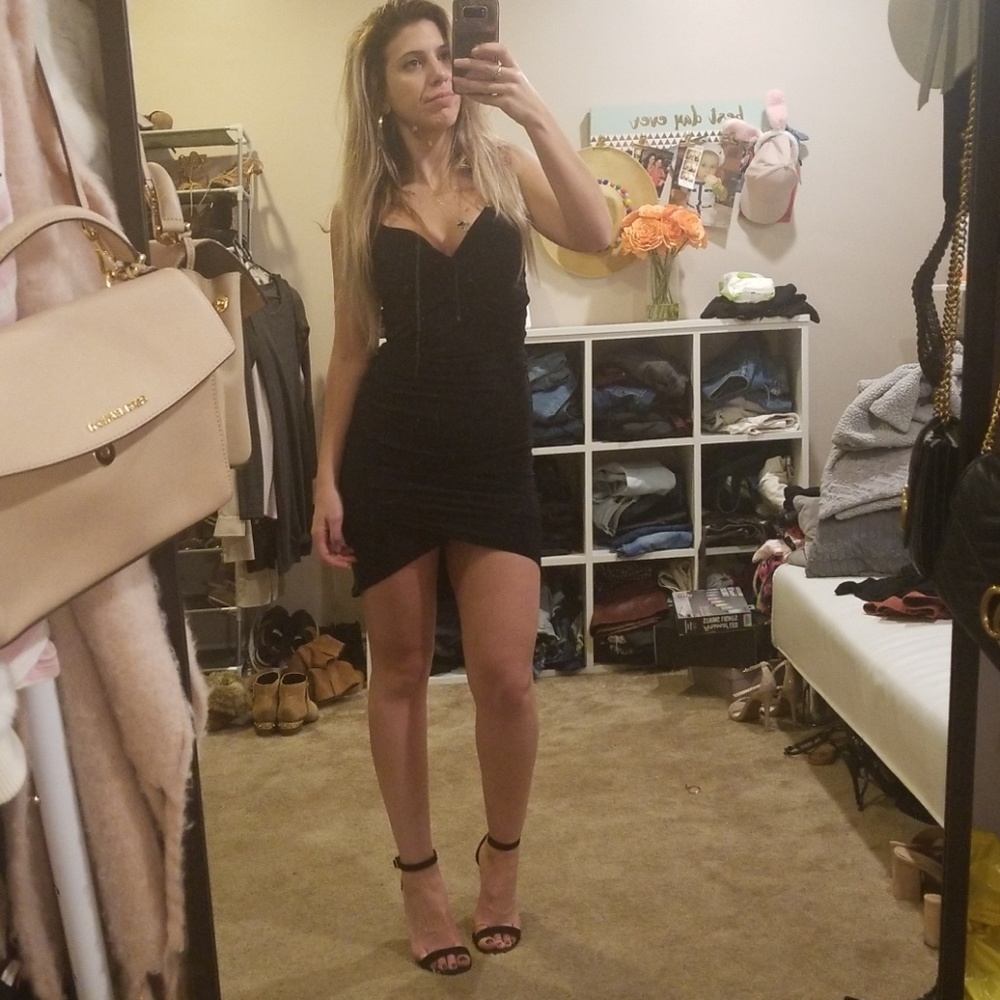 Leith black dress